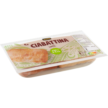 Jumbo - Ciabattina Wit - 4 Stuks