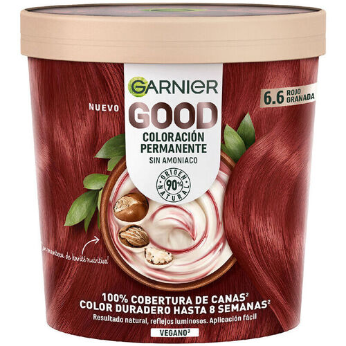 Garnier - Good Coloración Permanente 6.6 Rojo Granada 1 U