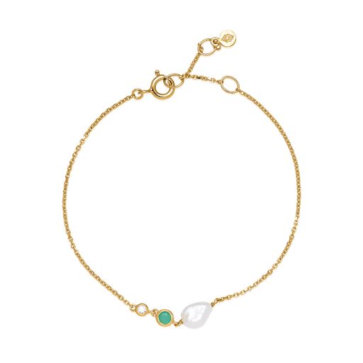 Izabel Camille Leonora Armbånd, Guld, 18-20 cm