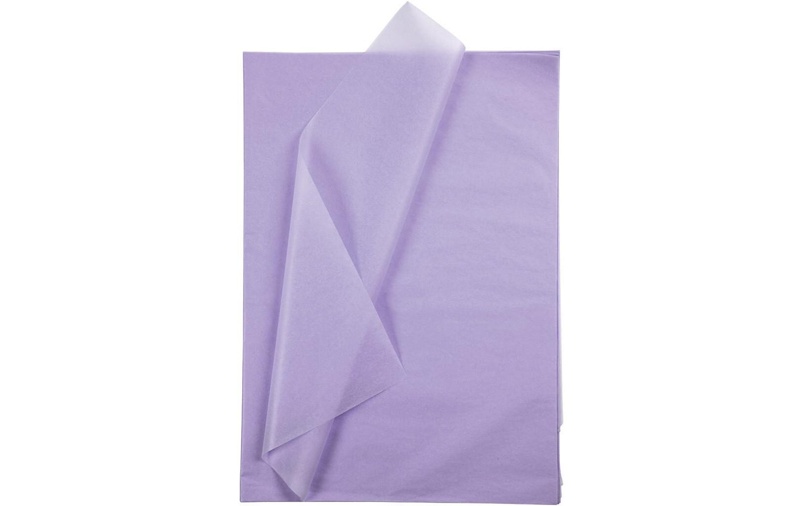 Seidenpapier 50 x 70 cm, 25 Blatt, LilaSeidenpapier 25 Blatt