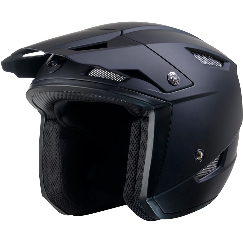 Kenny - Casque Trial Up Solid Noir Mat