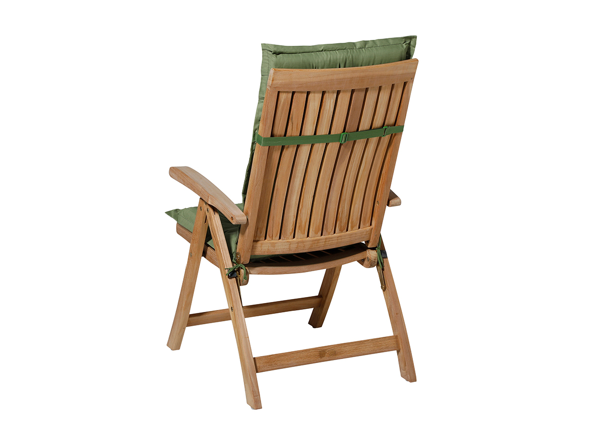 Madison Basic green hoge rug tuinkussen