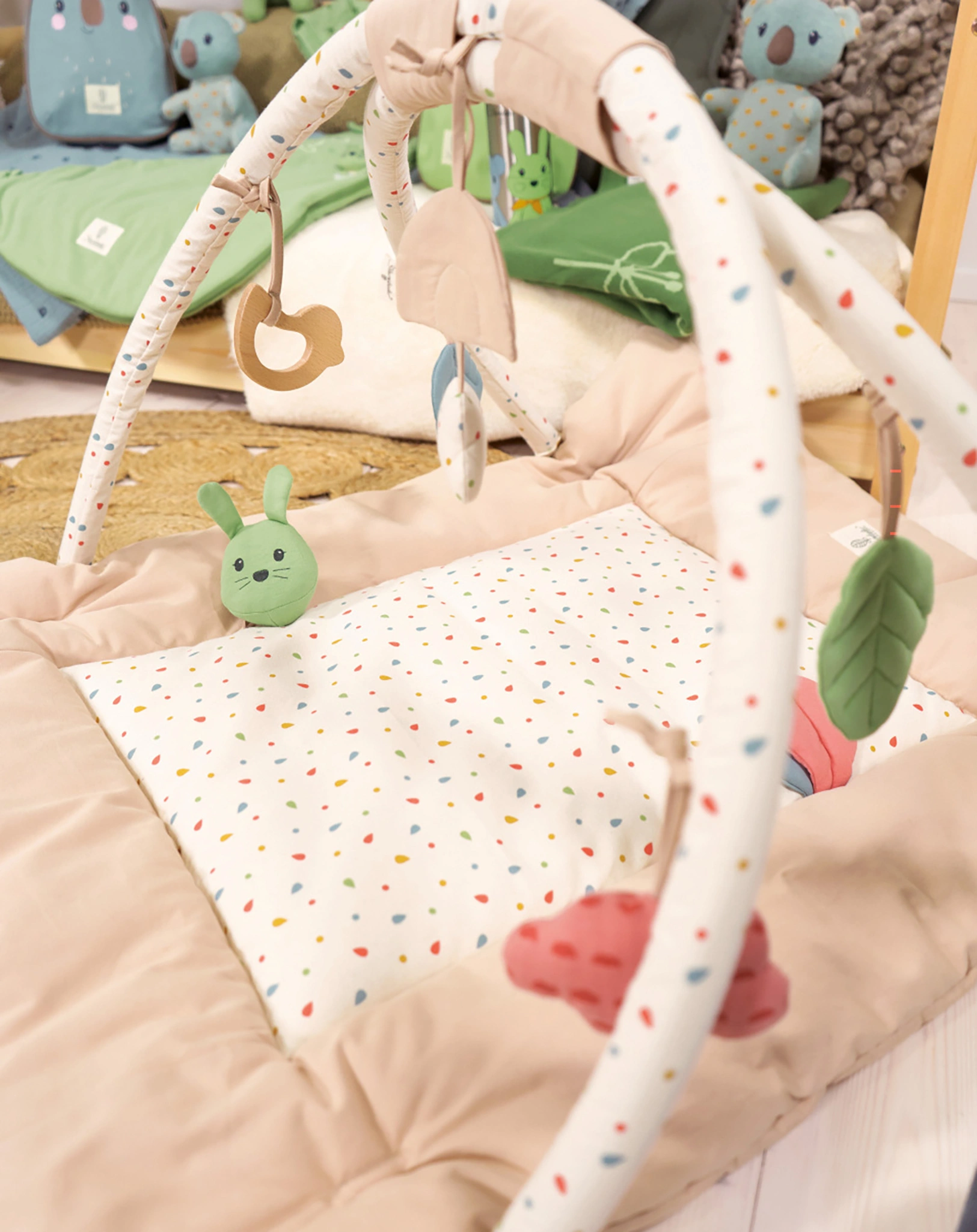 Spielbogen STAY TRUE TO NATURE (100x80x3) in beige