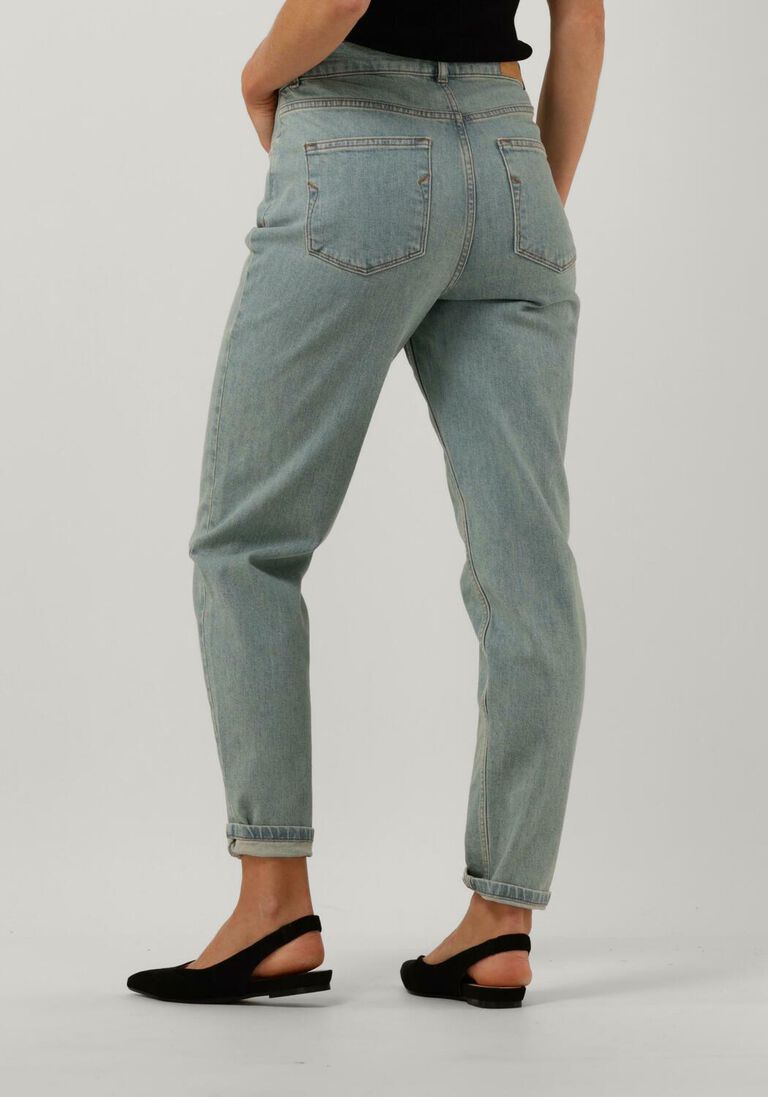SELECTED FEMME blauwe selected femme mom jeans slfgrace felina hw mom greencast jeans