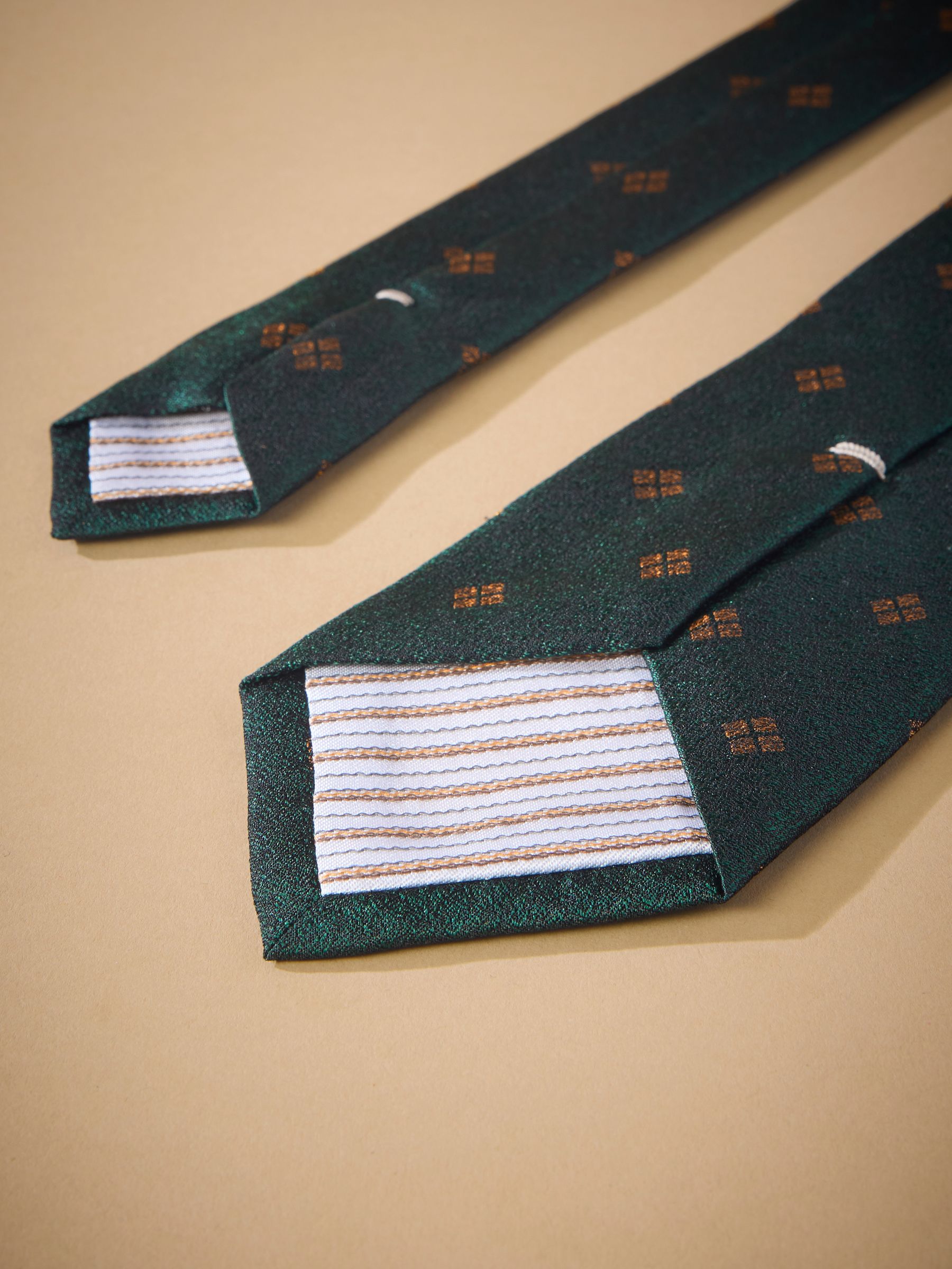 Groen - Signature Silk Design Tie