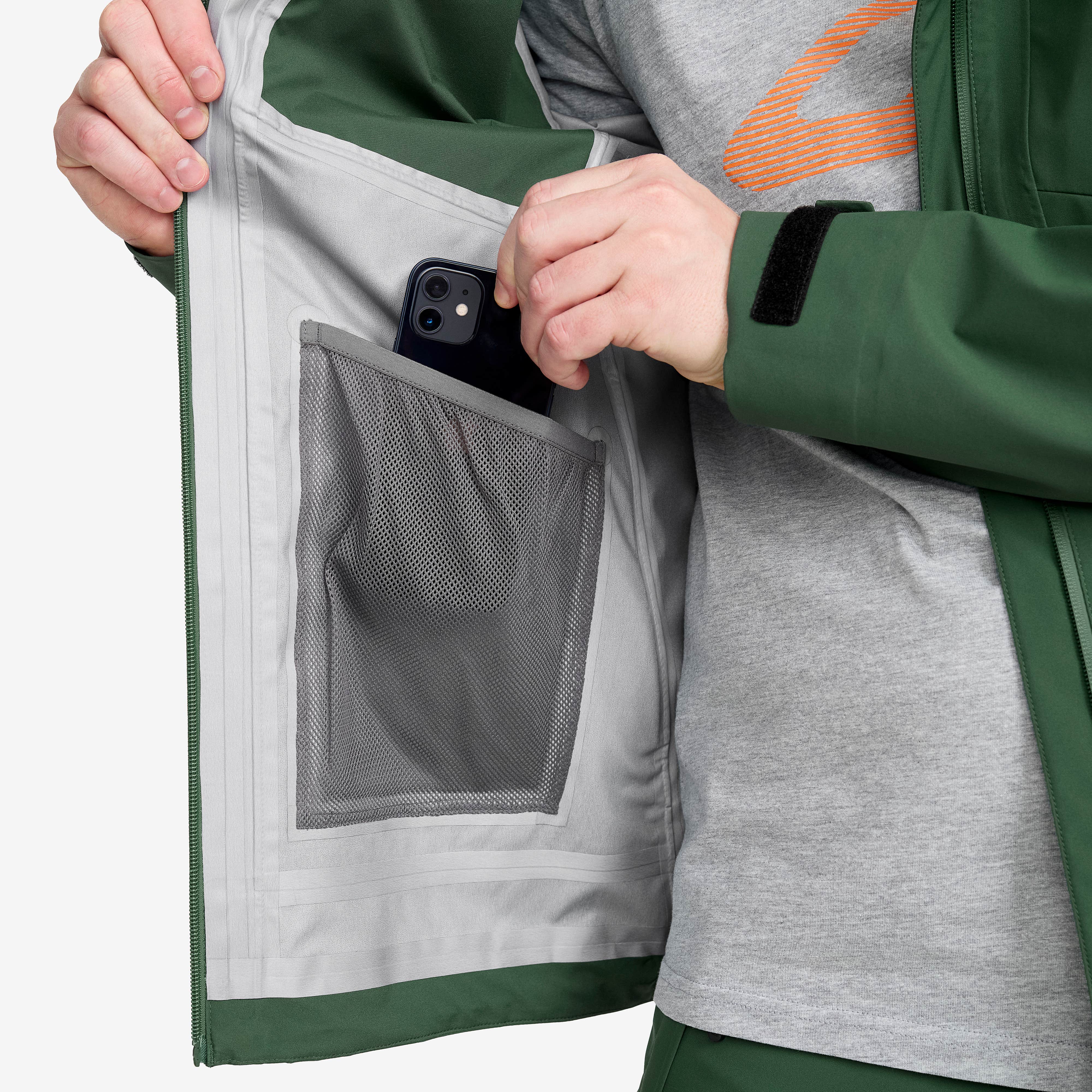 Cloud 3L Shell Jacket Herre Garden Topiary