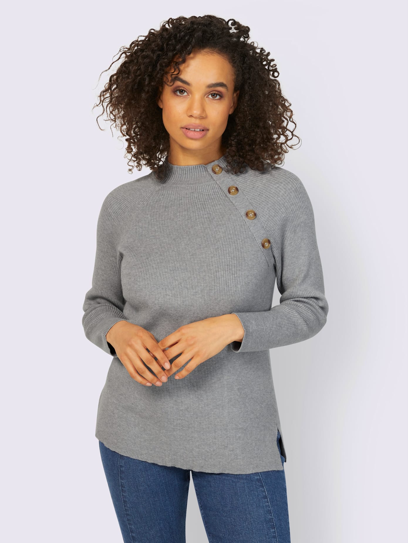 Pull boutons fantaisie