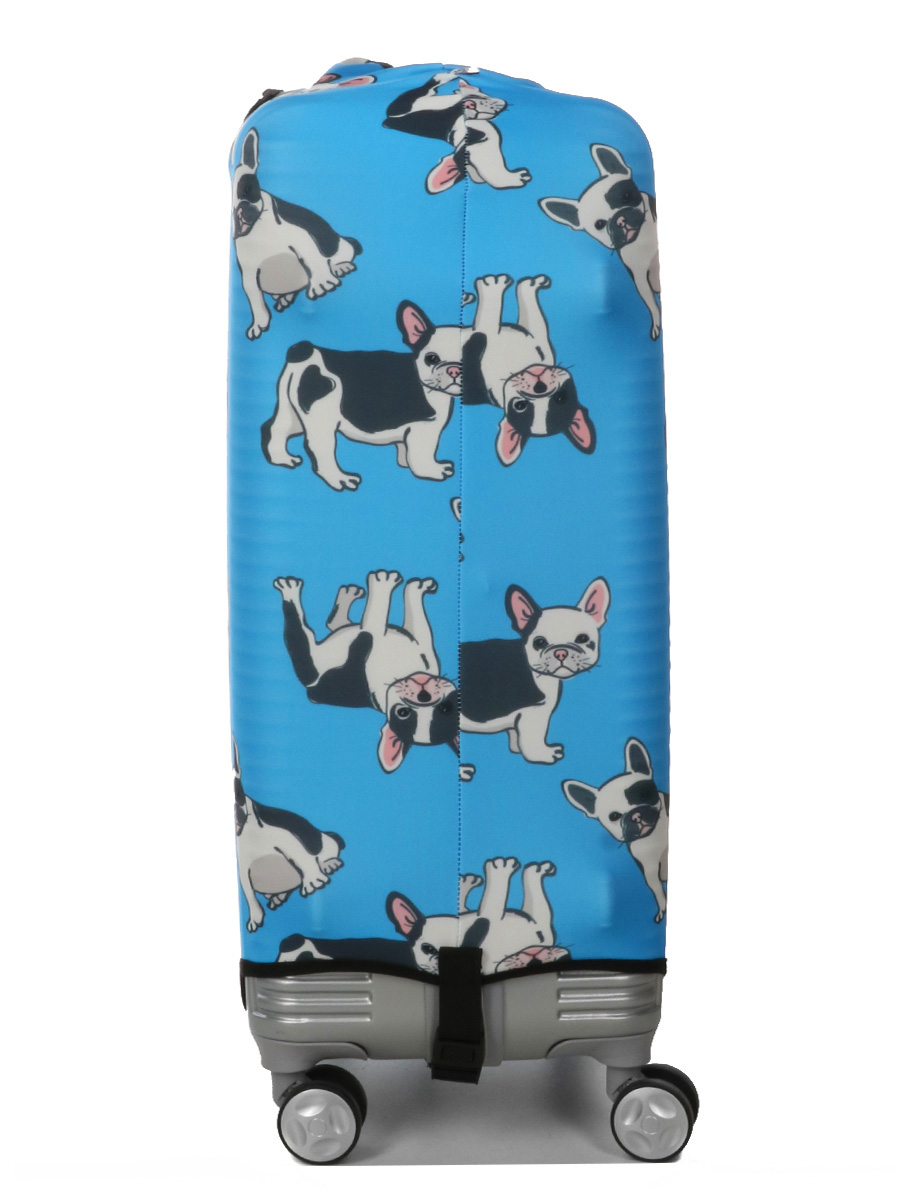 Housse de valise Periea Blue with Dogs M