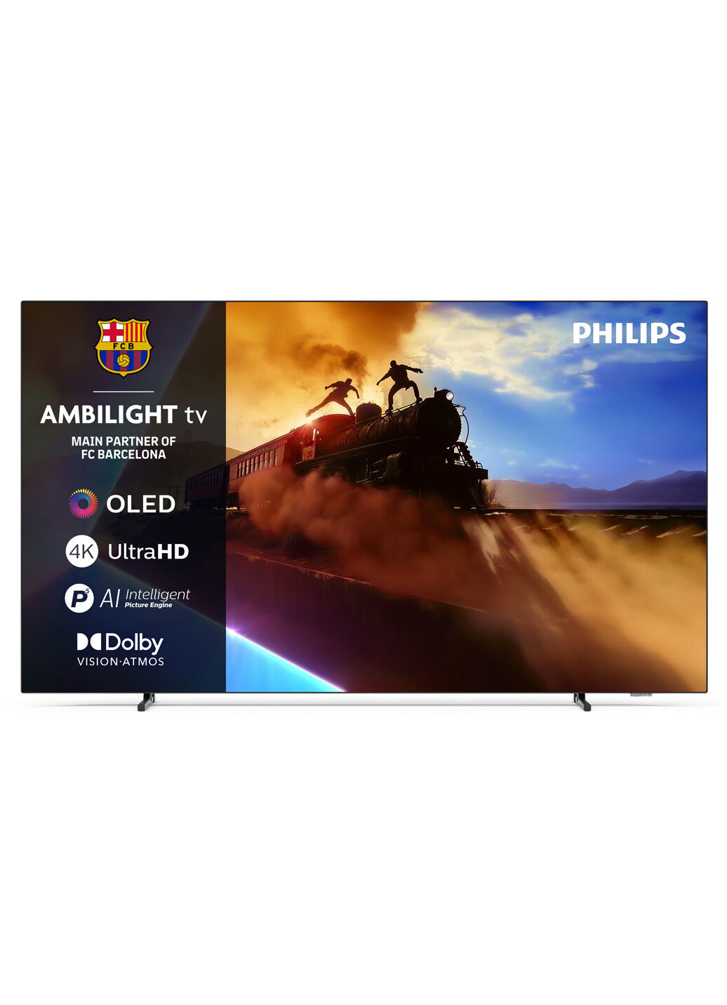 Rahmenloser 4K Ultra HD OLED Ambilight-TV