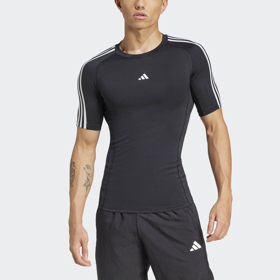 Adidas T-shirt compression 3 bandes Techfit Training