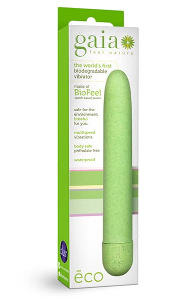 Gaia Eco Green Recyclable Vibrator Resirkulerbar vibrator