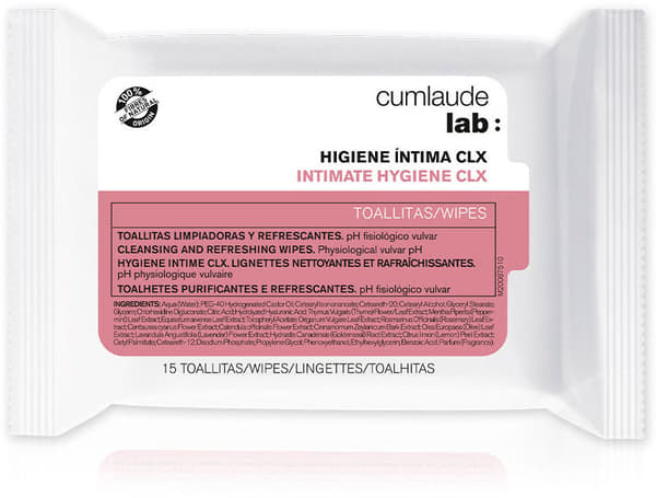 Cumlaude Lab CLX Intimate Hygiene Wipes 15 u