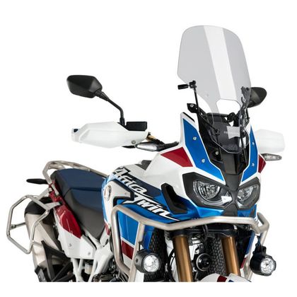 Kit de fixation Puig M.E.M. (MÉCANISME D'ÉLÉVATION MANUEL) POUR MOTO HONDA CRF 1000 L AFRICA TWIN/SPORTS - Noir