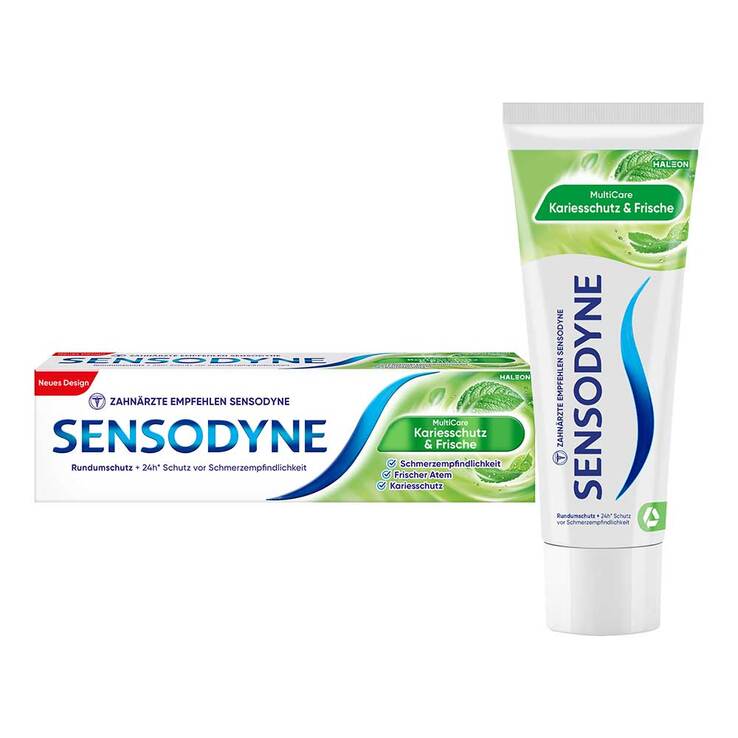 Sensodyne Multicare Kariesschutz & Frische Zahnpasta, 75 ml