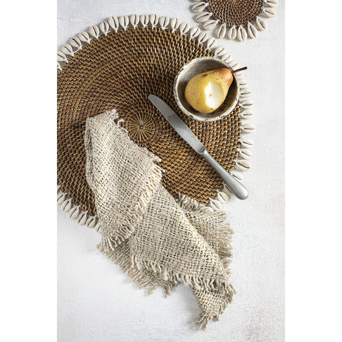 Bazar Bizar 4 Sets de table Oh My Gee beige - 50x35 cm