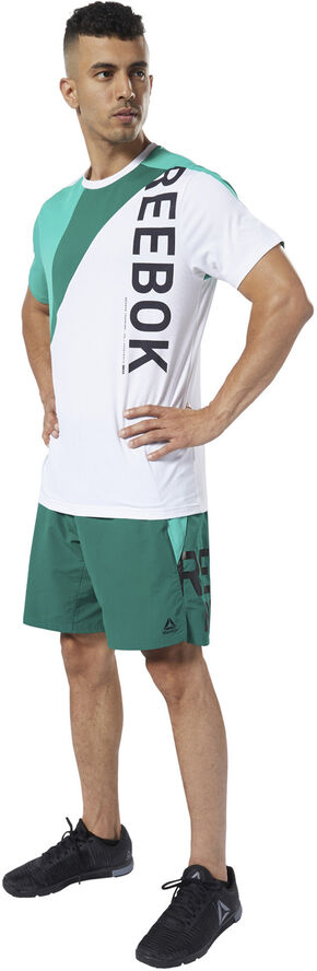 Reebok One Series Training Colorblock T-shirt Hvid