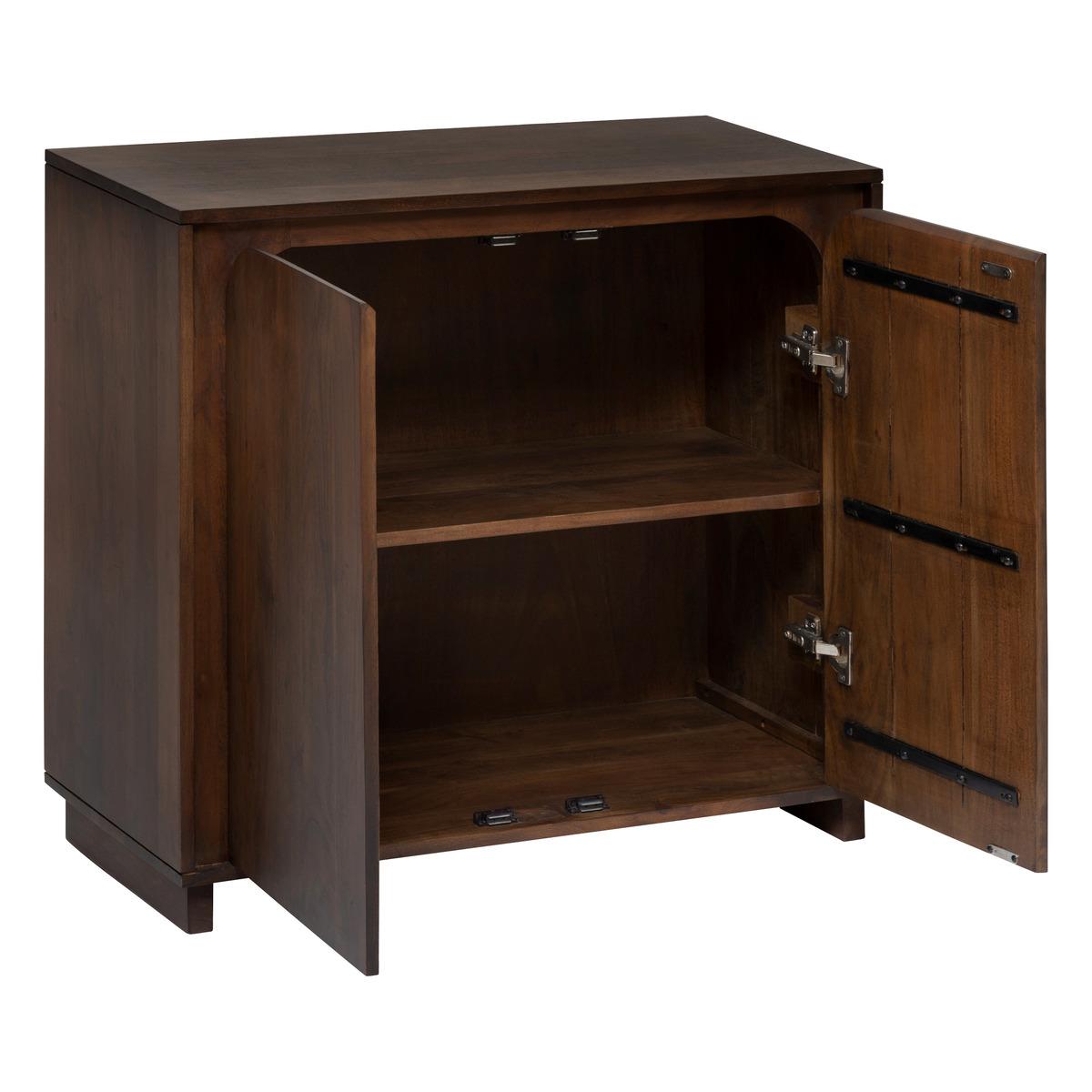 BUFFET 2 PORTES ISANA ACACIA D.85X80CM