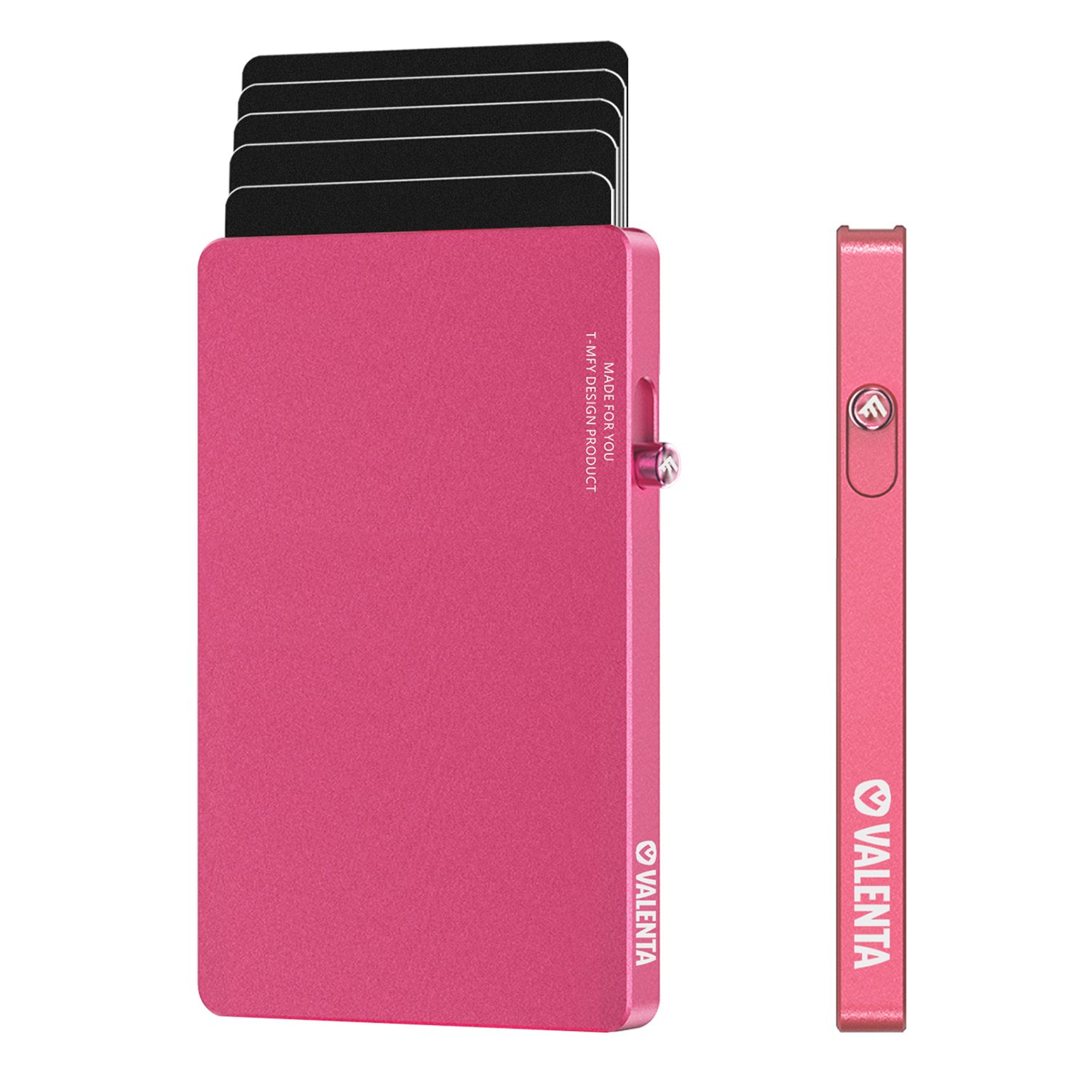 Valenta Cardprotector Aluminium Magsafe pink