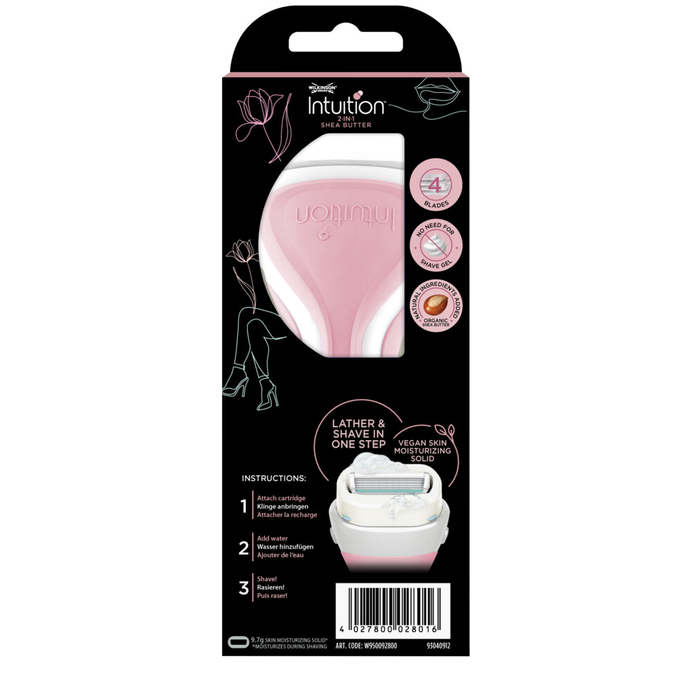 Wilkinson Intuition 2 in 1 Scheermes Shea Butter