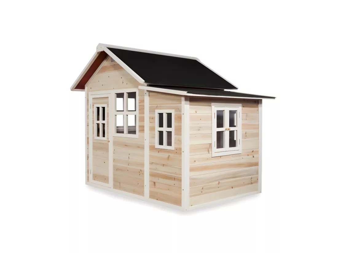 Maisonnette en bois pour enfants Loft 150 Naturel - Exit Toys