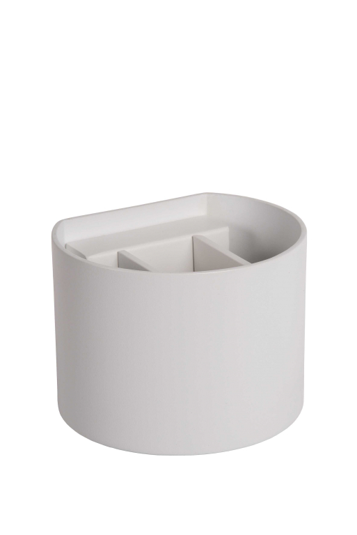 Lucide Xio wandlamp rond mat goud/messing