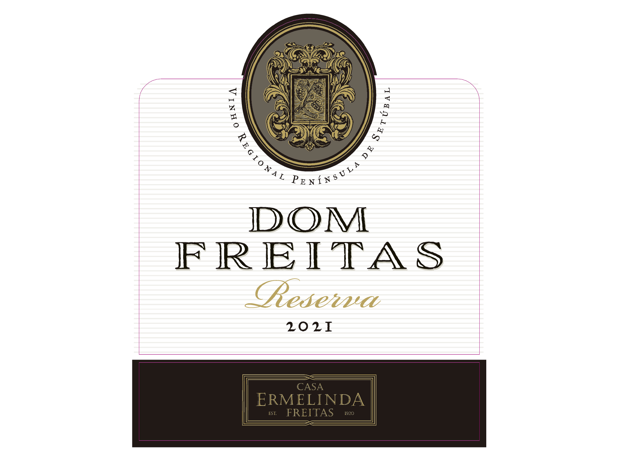 VINHO TINTO DOM FREITAS RESERVA SETÚBAL 0.75L