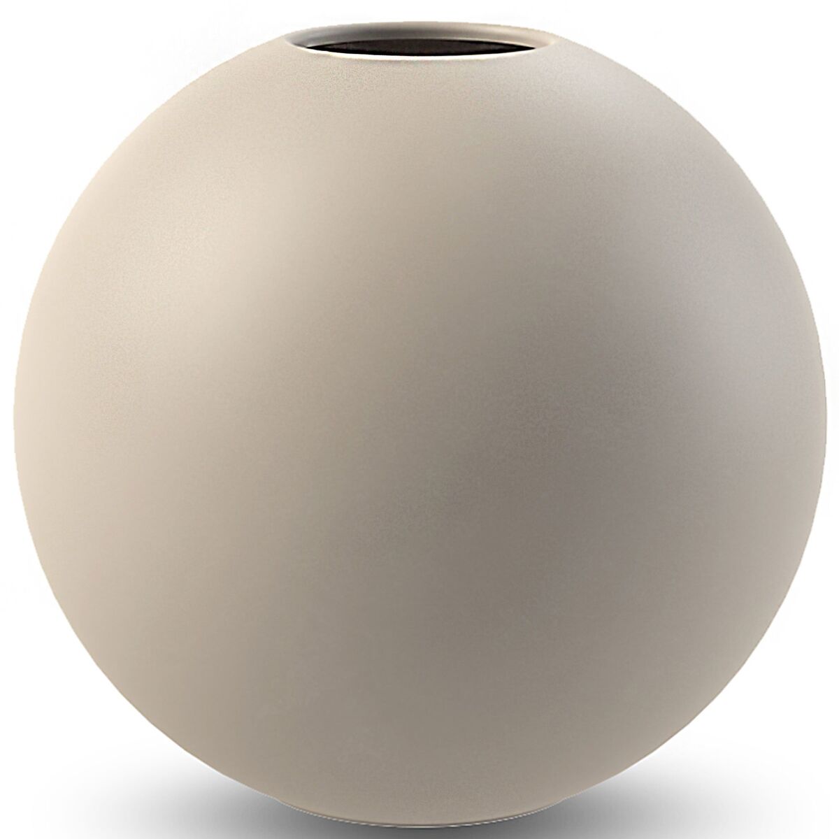 Ball vase, 20 cm, sand