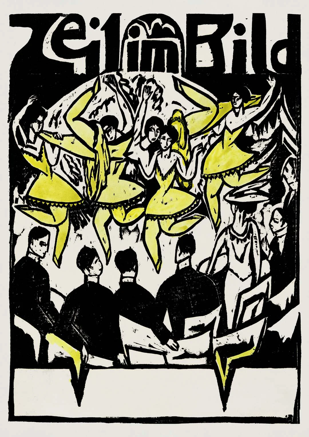 Tänzerinnen im Eispalast von Ernst Kirchner