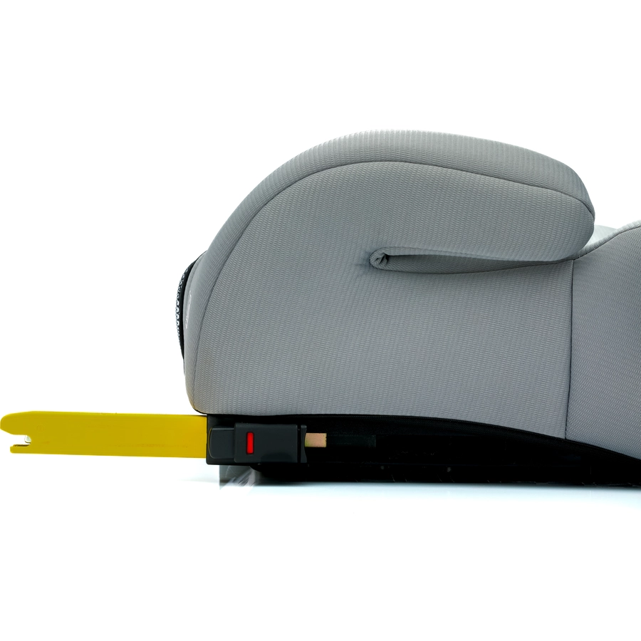 fillikid Sitzerhöhung Flip Deluxe mit verlängerbarer Isofix i-size grau
