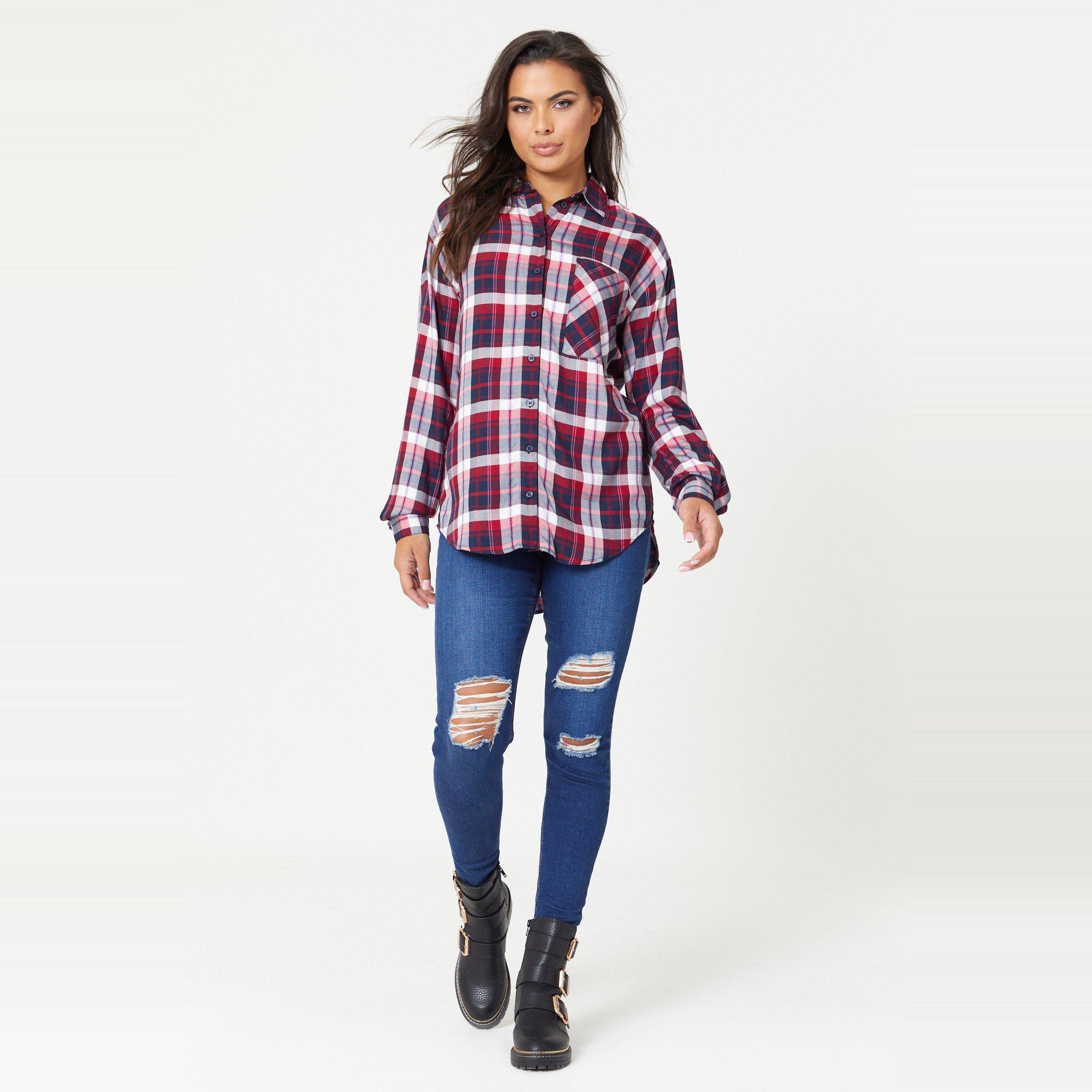 Be You Ladies Check Shirt