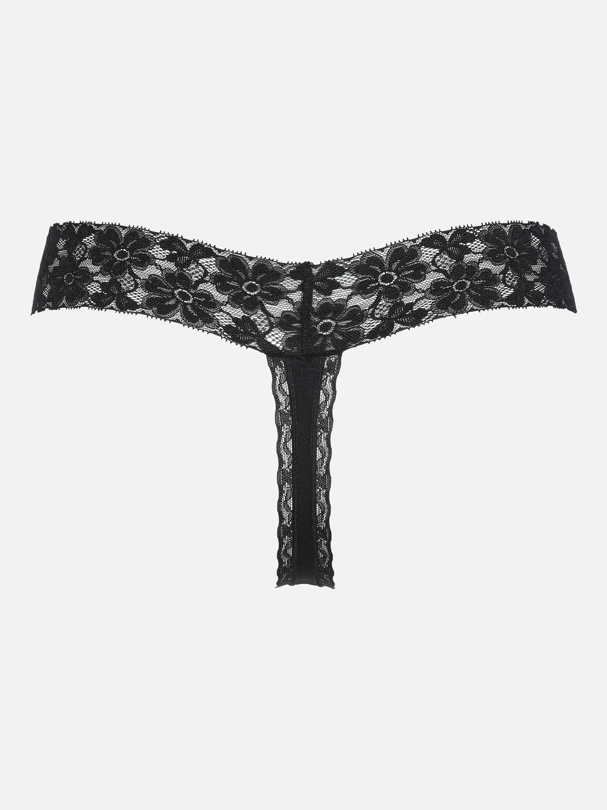 Damen Tanga mit Spitze im 2er Pack