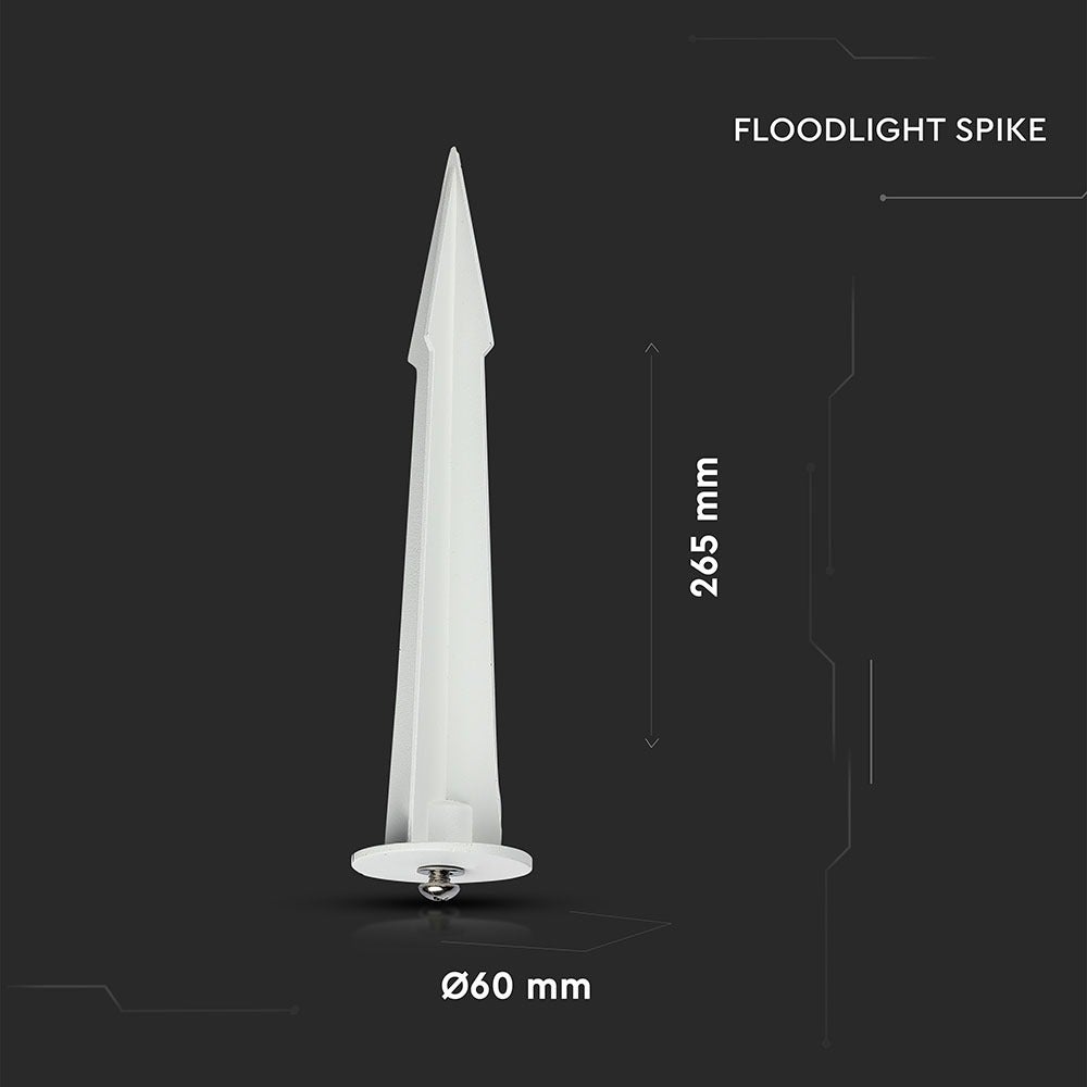 Witte LED-schijnwerper - Spike - IP65