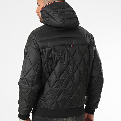 Doudoune Capuche Mix Quilt 2766 Noir