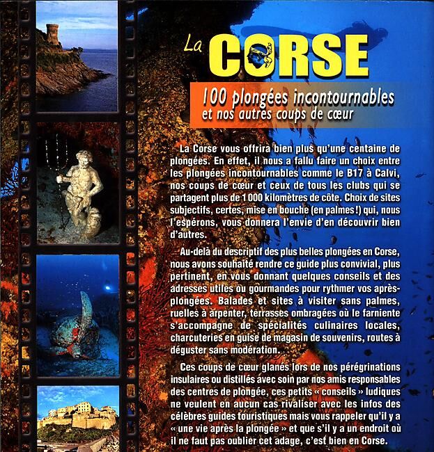 GAP - LA CORSE 100 PLONGEES INCONTOURNABLES
