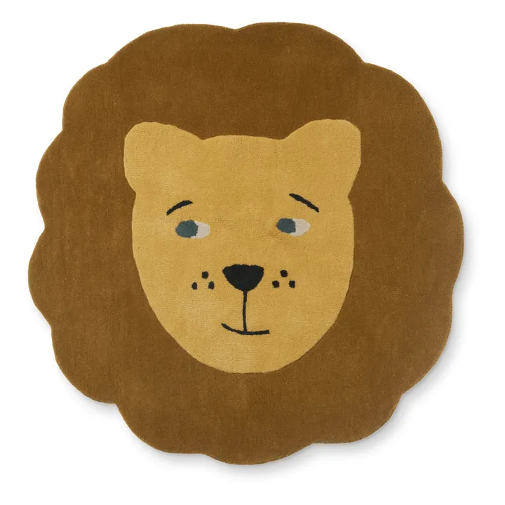 Liewood Tapis Jena en laine et coton | Caramel