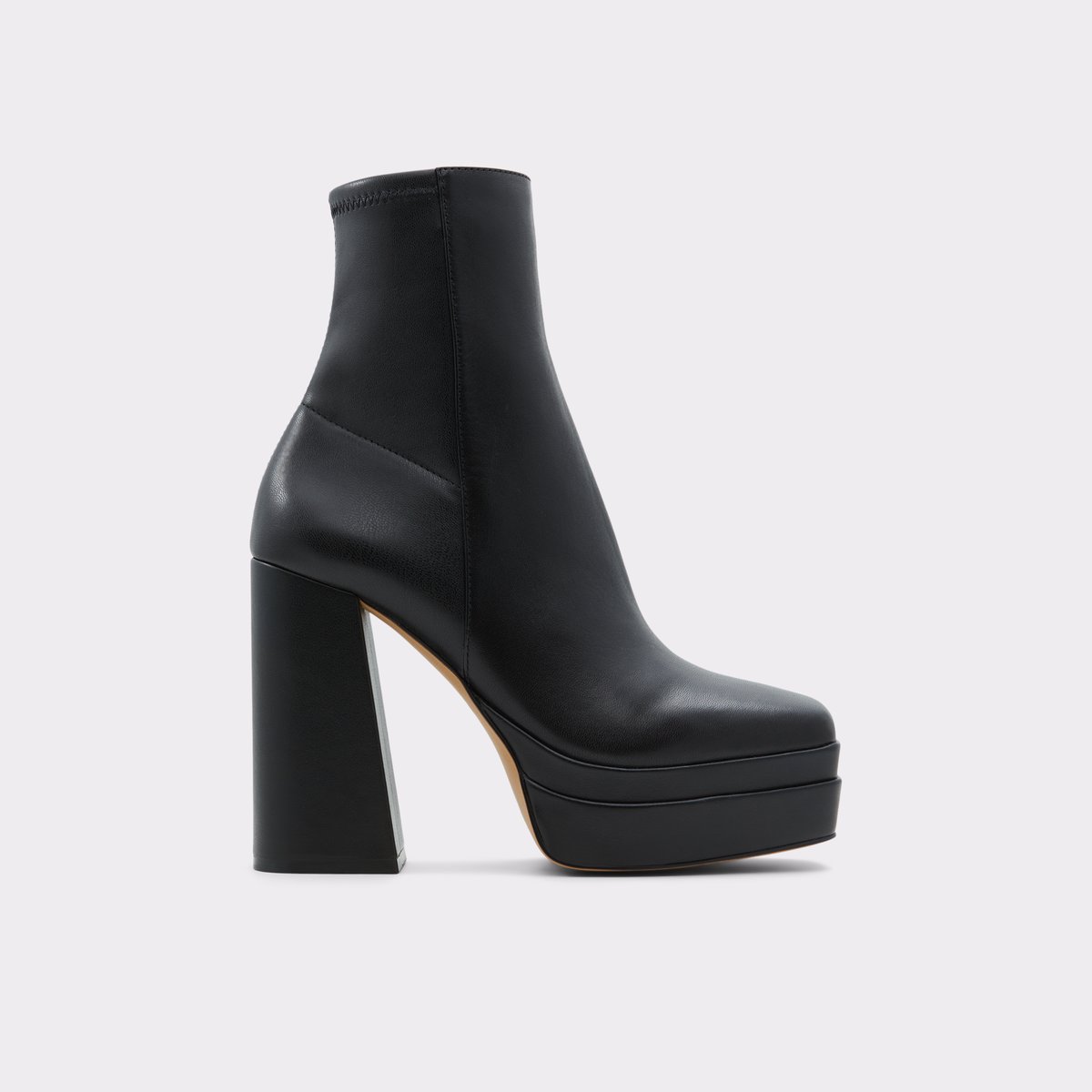 Mabel Black Synthetic Smooth Women Dress boots