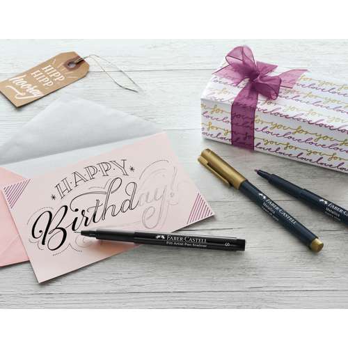 FABER-CASTELL Handlettering Geschenkset, 12-teilig