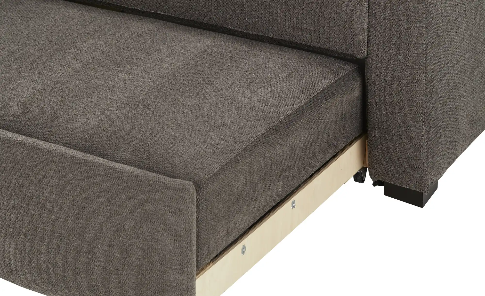 Ecksofa  mit Schlaffunktion Mocca