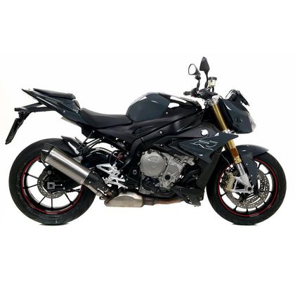 Silencieux Arrow Alu Dark Race-tech embout carbone
