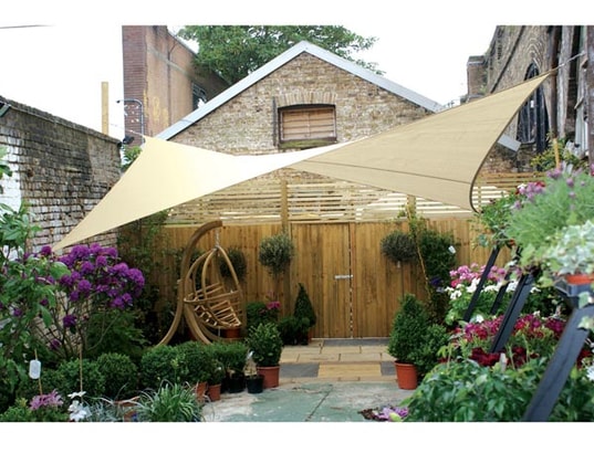 PEREL - Voile d'ombrage Voile solaire carré - 5 x5 M GSS4500PE