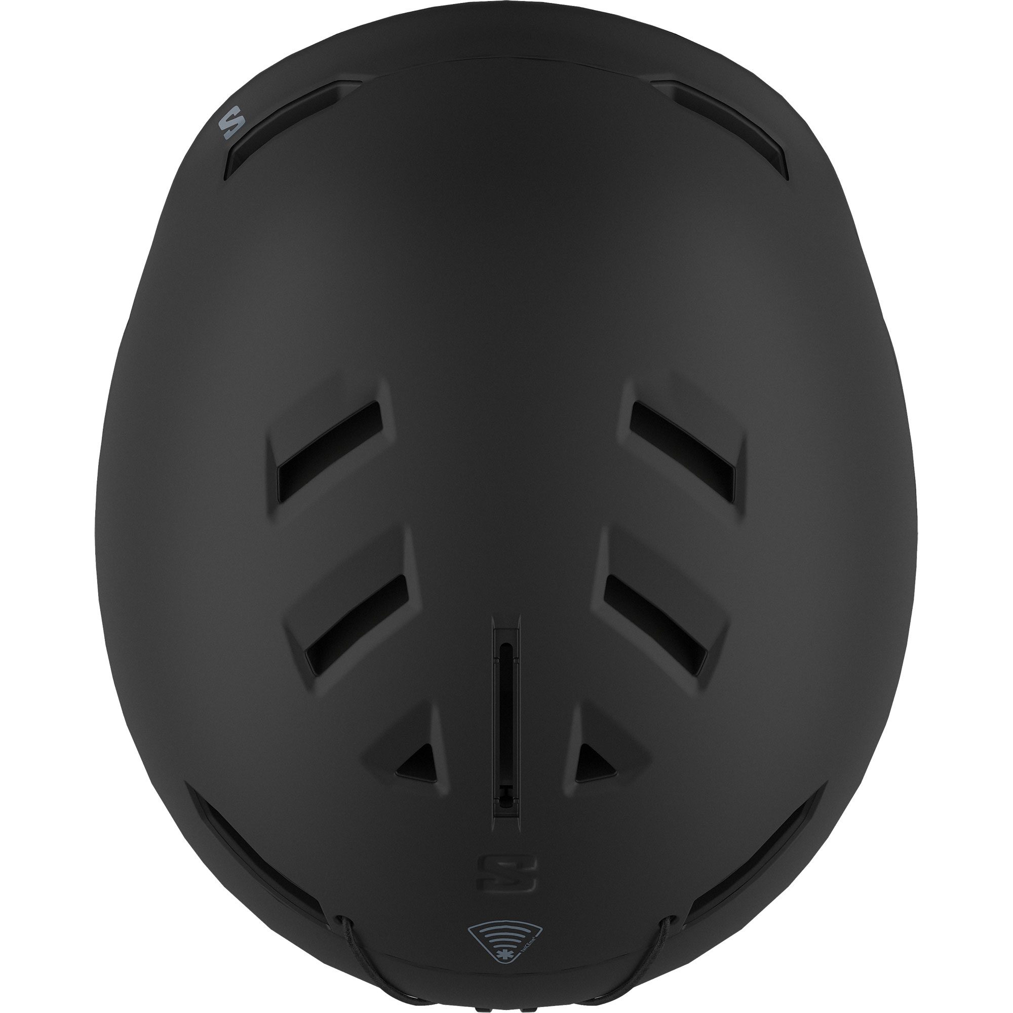 Salomon Husk JR Skihelm Kinder schwarz