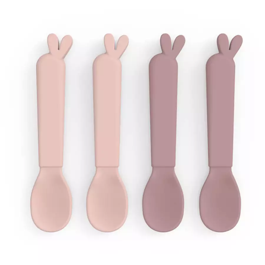 Done by Deer™ Kiddish Löffel 4-er Pack Lalee Rosa