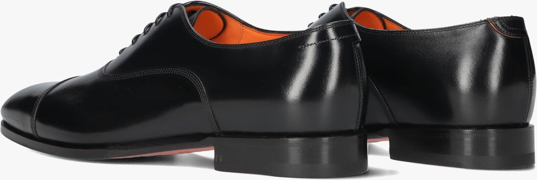 zwarte santoni nette schoenen 18883