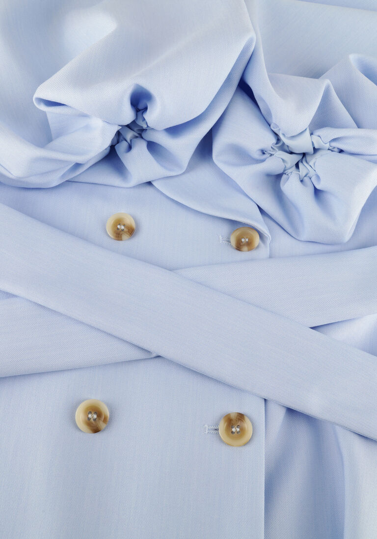 blauwe ibana mini jurk dulcia