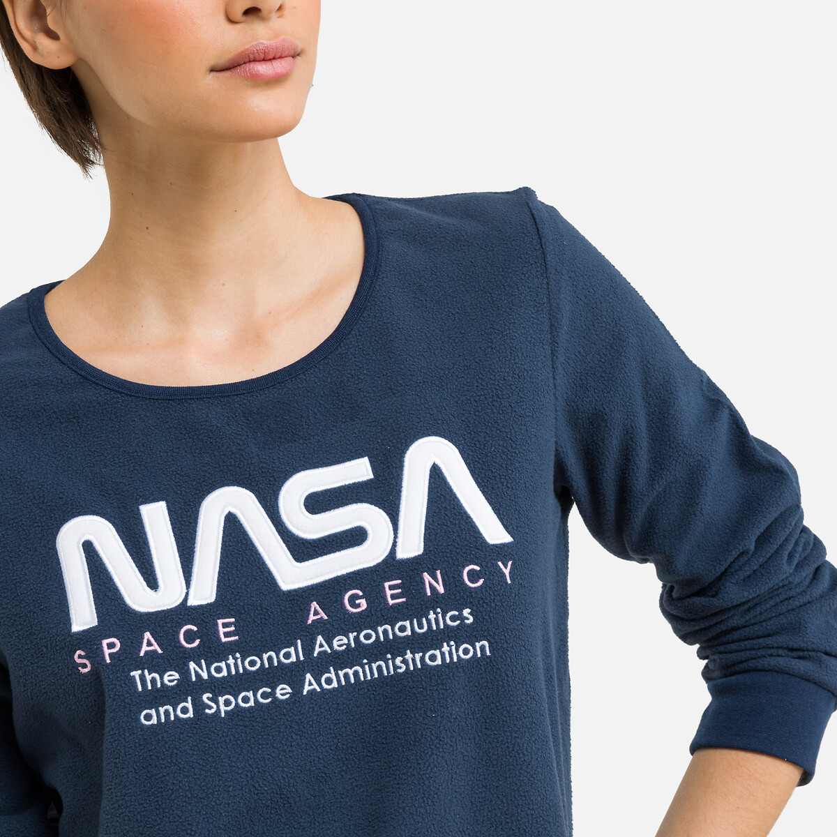 NASA<br>Pijama longo em microfleece Nasa