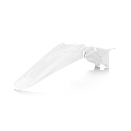 Garde boue Acerbis ARRIERE BLANC