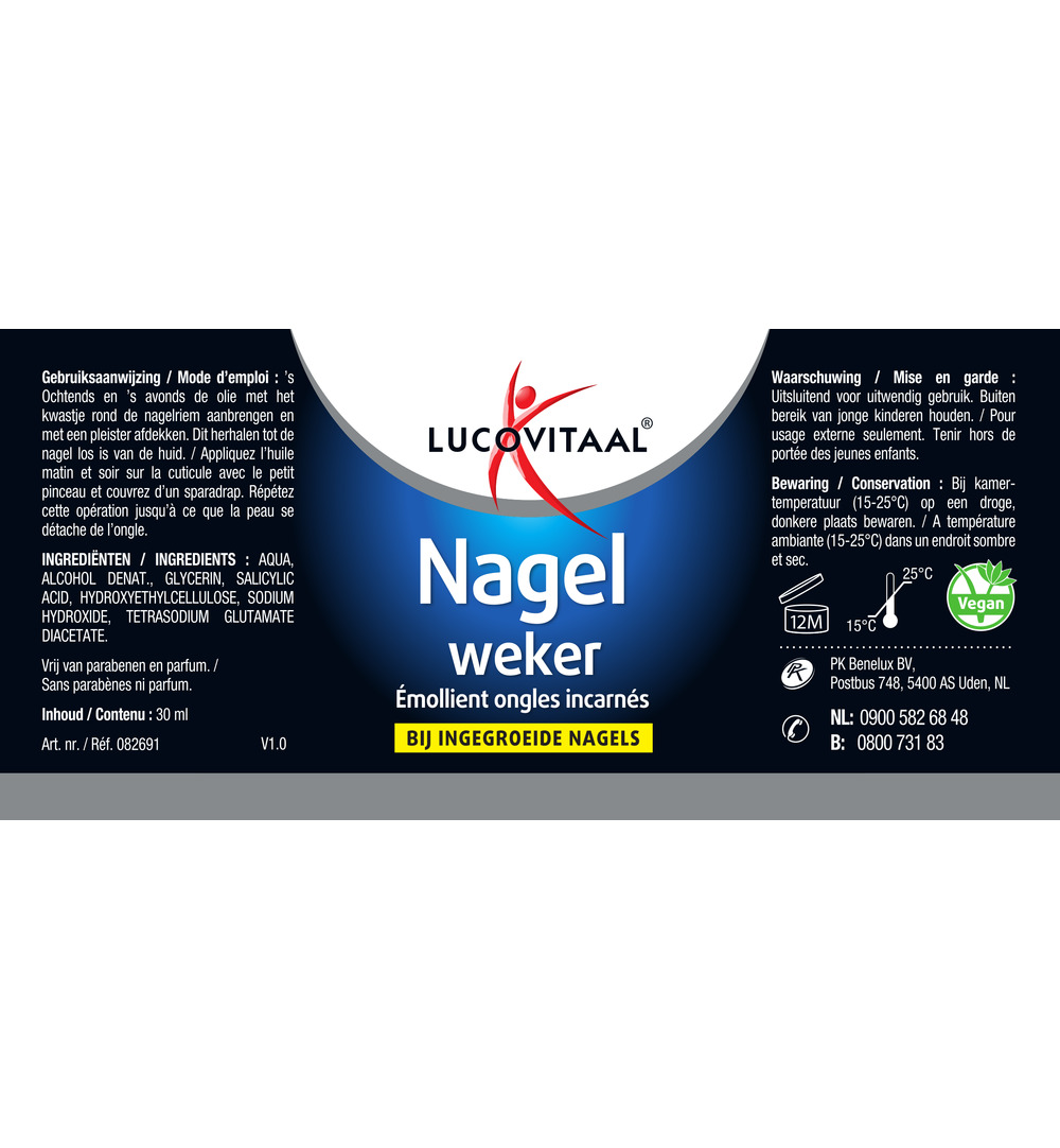 Lucovitaal Nagel Weker (30 ml)