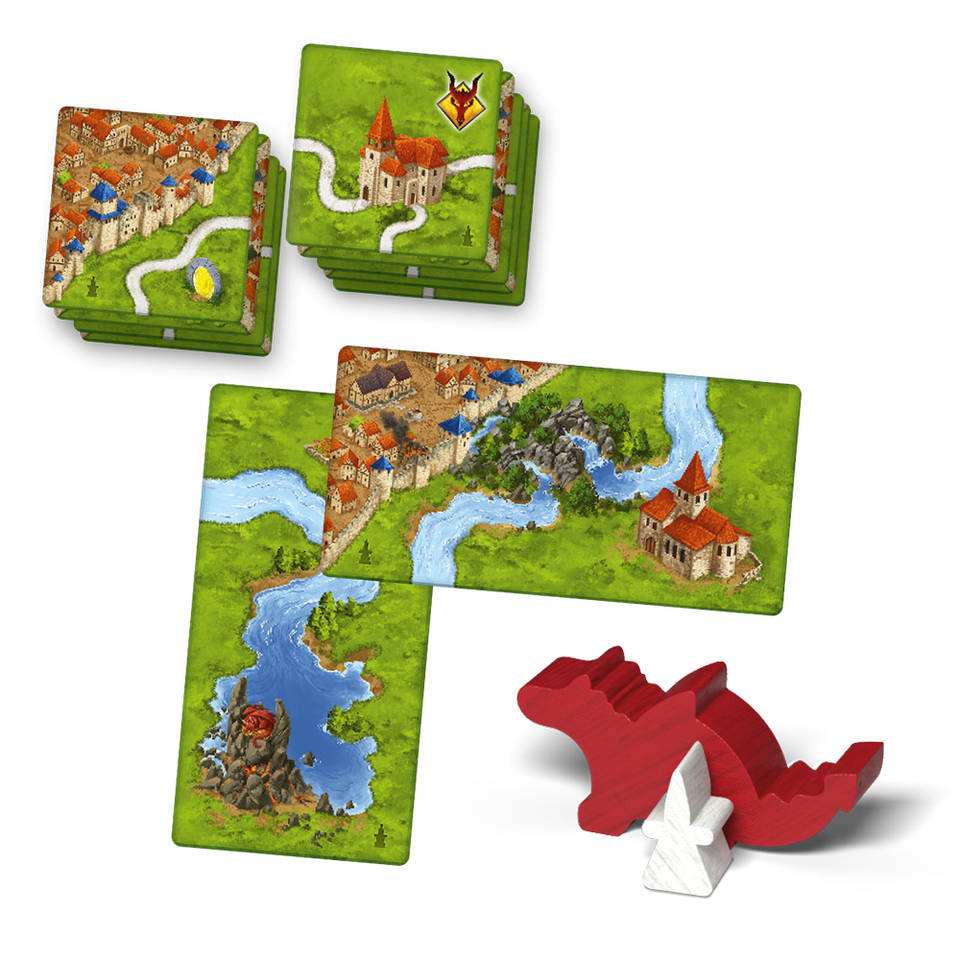 Carcassonne uitbreiding Draak & fee