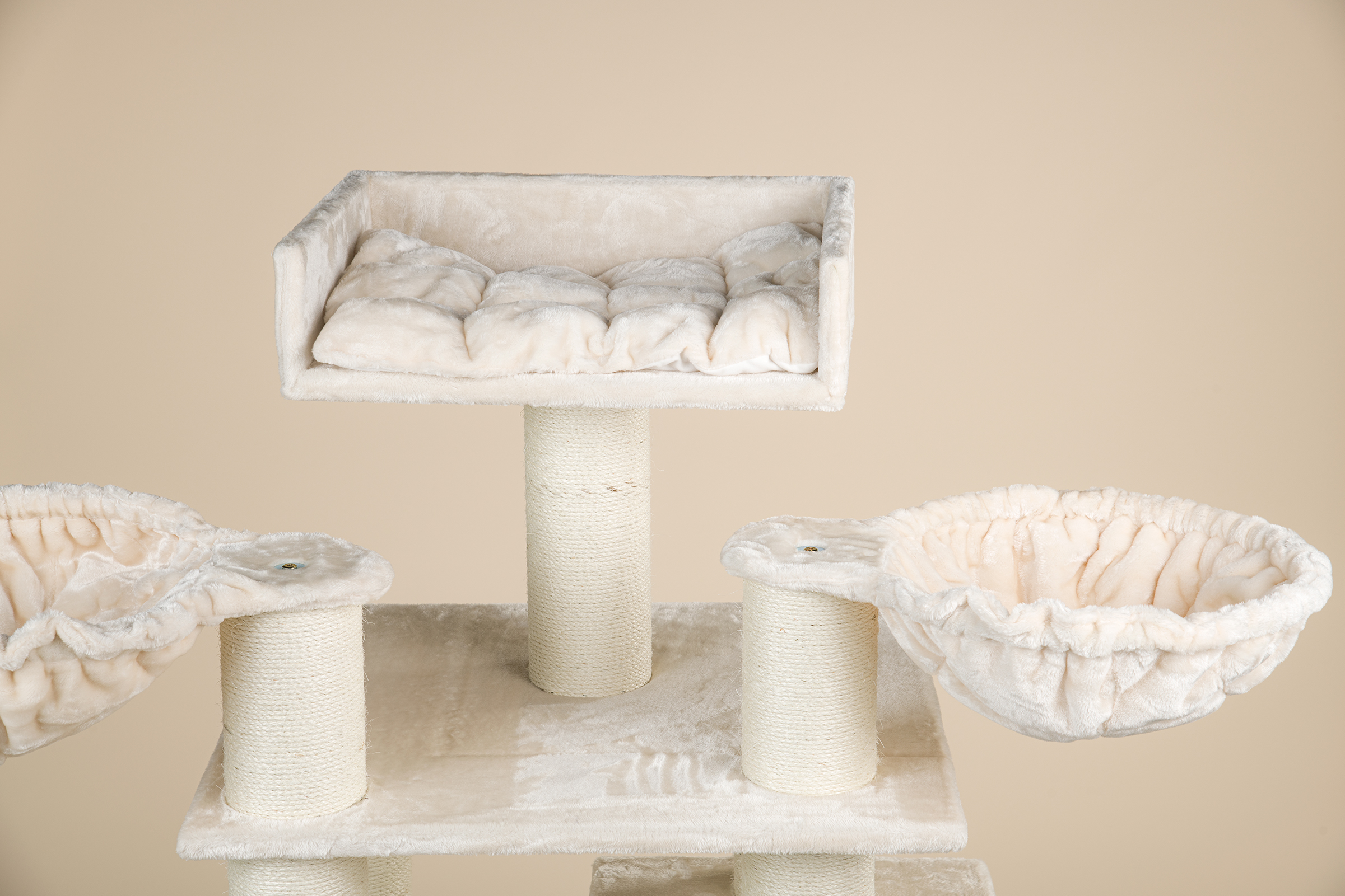 Arranhador Cat Paradise Cream para Gatos