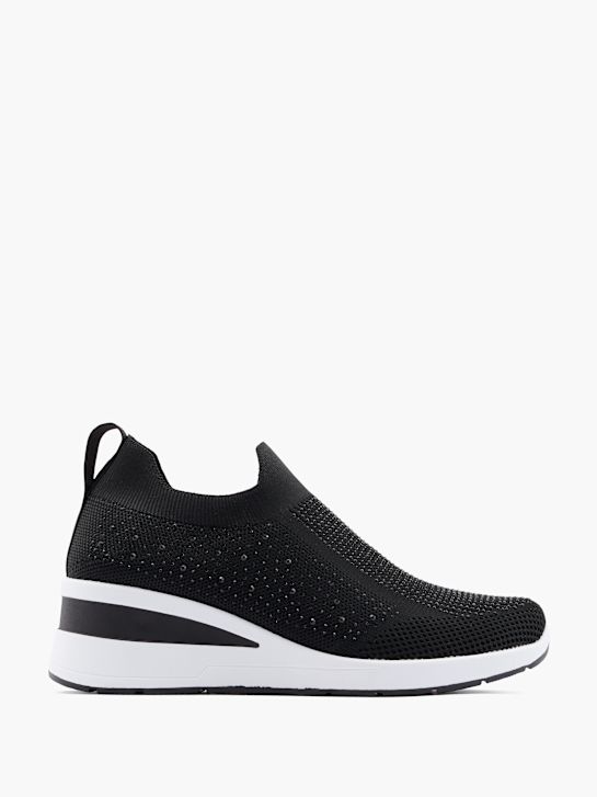 Graceland Slip-Ons Schwarz